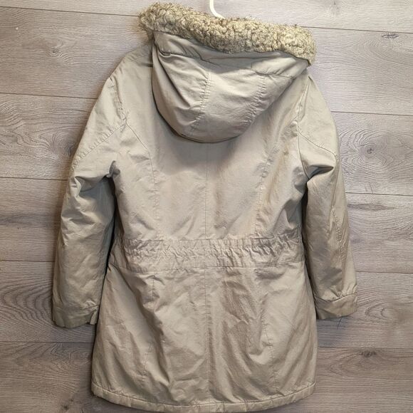 Coldwater Creek Faux Fur Lined Hooded Winter Snow Jacket Women's Plus Size 16 - Picture 4 of 8